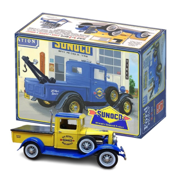 KIT PARA MONTAR AMT GUINCHO FORD PICKUP SUNOCO 1934 1/25 AMT 1289